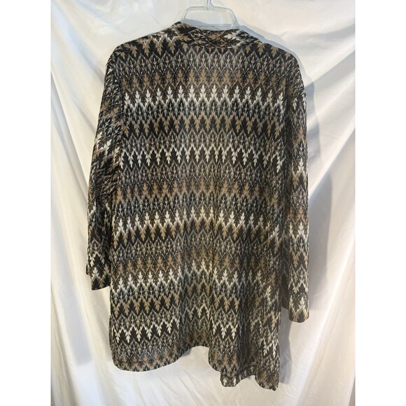 Dealers And Damon’s XL. 2 Piece Set Lined Shirt And Jacket Brown Tones - Picture 4 of 6